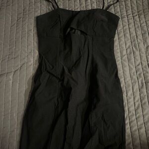 Forever 21 Black Strapless Dress